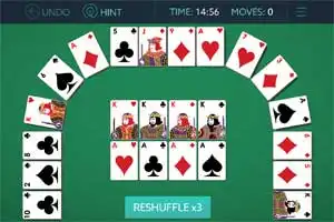 Juego Solitario Crescent