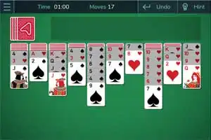 Juego Spider Solitaire Aarp