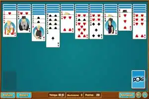 Juego Spider Solitaire Poki